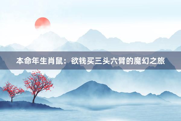本命年生肖鼠：欲钱买三头六臂的魔幻之旅